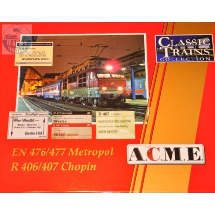 ACME 55248 Személykocsi szett EN477 Metropol-R CD/MÁV 