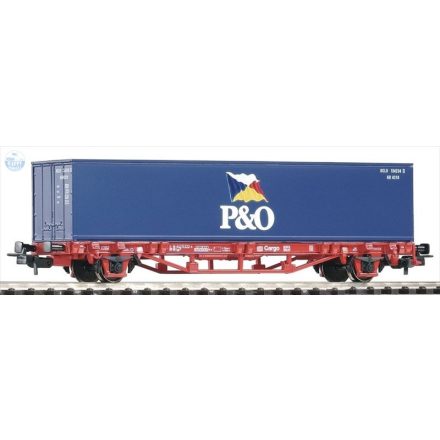 PIKO 57706 Konténerszállító kocsi   P&O 