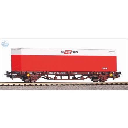 PIKO 57762 Konténerszállító kocsi,  1x40' Rail Cargo Austria 